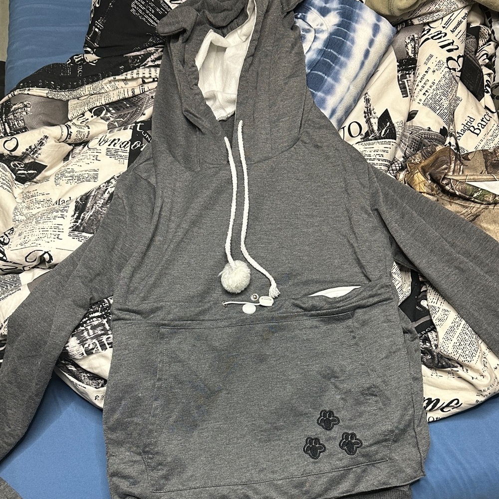 Amazon Gray Women's Hoodie Jacket